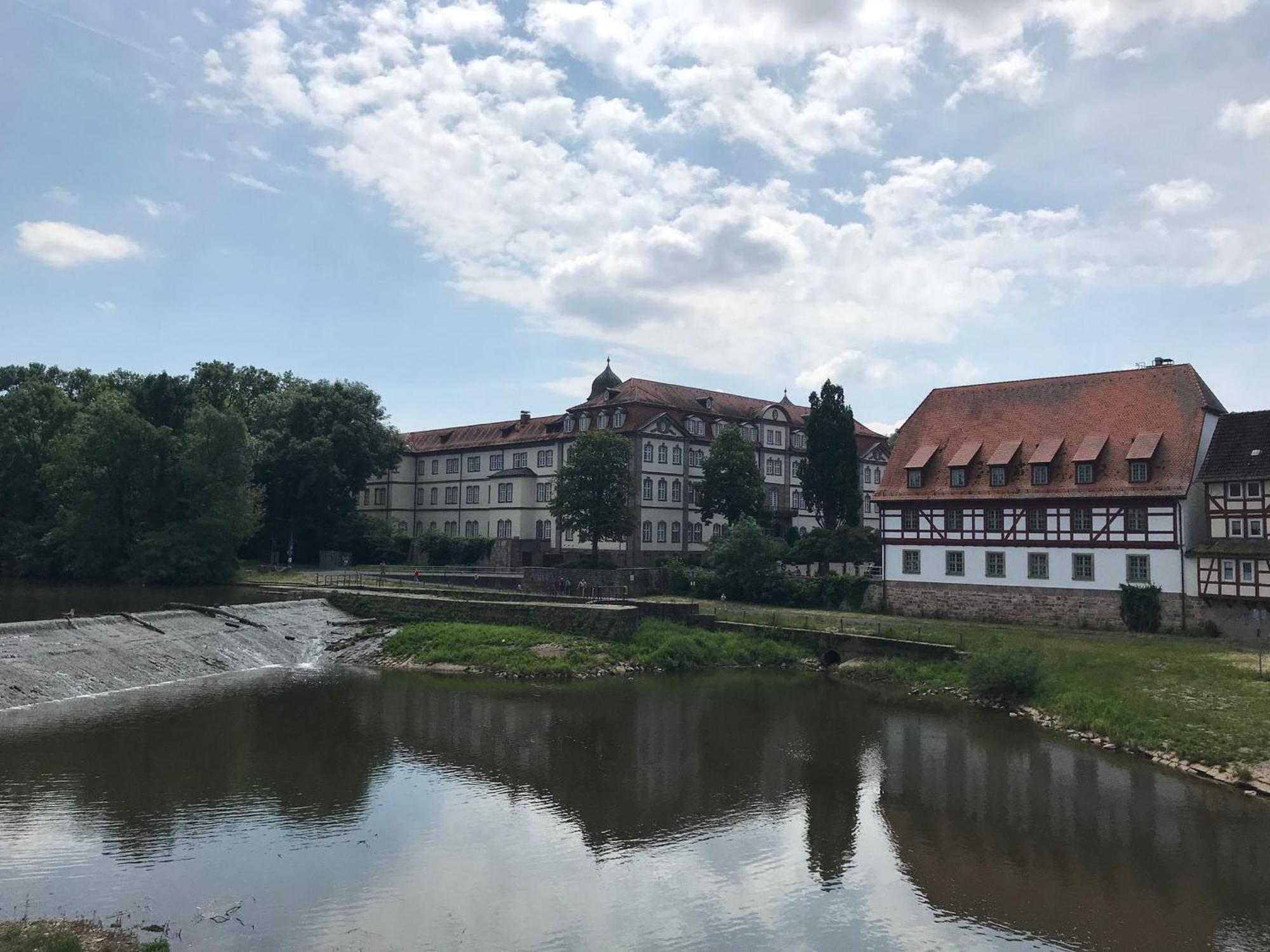 Ferienhaus Am Fulda Ufer Rotenburg an der Fulda Dış mekan fotoğraf